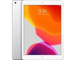 Apple iPad (2019) - 10.2 inch - WiFi + 4G - 128 GB - Zilver