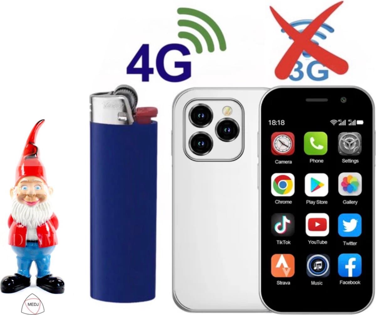 mini smartphone- mobiele telefoon- superkleine -klein -4G -Snelste -mini- gsm -android 10 — afbeelding 1