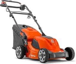 Husqvarna LC 141C elektrische grasmaaier - 41 cm maaibreedte, stille werking, centrale maaihoogteverstelling, inklapbare duwboom, 50 l opvangbak - ideaal voor middelgrote tuinen — thumbnail 1