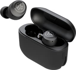 JLab Go Pop Draadloze Oordopjes - Bluetooth Oortjes Draadloos - 35 uur Batterijduur - Met Microfoon - Geschikt voor Android en Apple - Zwart — thumbnail 2
