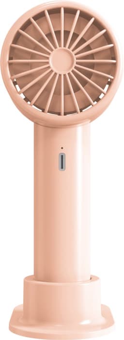 Qware - Handheld Ice Fan - Pink — thumbnail 3