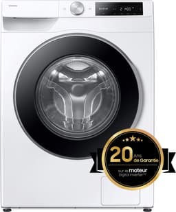 Samsung WW90DG6U85LE - Wasmachine - 9KG - 10% zuiniger dan energielabel A - Autodose - Zelfreinigende wasmiddellade — thumbnail 1