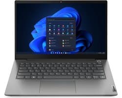Lenovo ThinkBook 14 G4 ABA AMD Ryzen™ 7 5825U Laptop 35,6 cm (14") Full HD 16 GB DDR4-SDRAM 512 GB SSD Wi-Fi 6 (802.11ax) Windows 11 Pro Engels Grijs