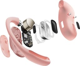 Shokz OpenFit Air - Open-ear - Sporthoofdtelefoon - Draadloze Oordopjes - Roze — thumbnail 4