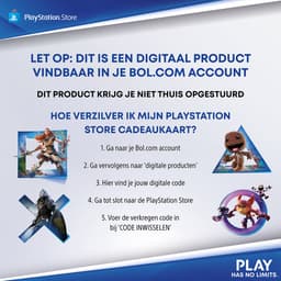 200 euro PlayStation Store tegoed - PlayStation Kaart (NL) — thumbnail 2