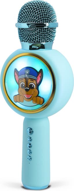 Paw Patrol Chase - draadloze karaoke microfoon voor kinderen - oplichtend LED display - speaker - stemvervorming — thumbnail 4