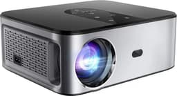 Elementkey BeamBurst – 8K LED - 5G WiFi - High End Beamer Projector – 700 ANSI Lumen – Bluetooth 5.1 - Home Theater - 40-300 Inch – Android System - Zilver — thumbnail 1