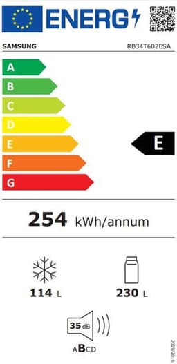 Samsung Koelvriescombi RB34C602ESA/EF - Koelvriescombinatie - No Frost - Inox — thumbnail 2