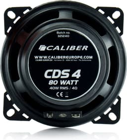 Caliber Auto Speakers - Autospeakers 10 cm - 30 Mm Mylar Dome Tweeters - 160 Watt Totaal Vermogen - 2 Weg Coaxiaal Luidsprekers — thumbnail 4