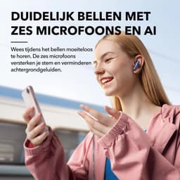 soundCore Liberty 4 Draadloze Oordopjes - Noise Cancelling - Blauw — thumbnail 3