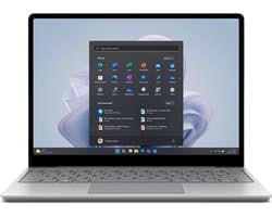 Microsoft Surface Laptop Go 3 Intel® Core™ i5 i5-1235U 31,5 cm (12.4") Touchscreen 8 GB LPDDR5-SDRAM 256 GB SSD Wi-Fi 6 (802.11ax) Windows 11 Pro Platina