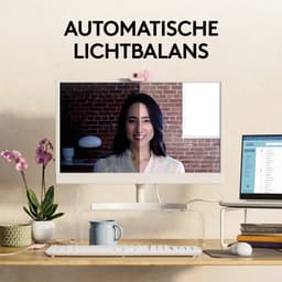 Logitech Brio 100 - Webcam - Full HD - 1080p/30fps - Rose — thumbnail 4