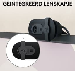 Logitech Brio 100 - Webcam - Full HD - 1080p/30fps - Graphite — thumbnail 5
