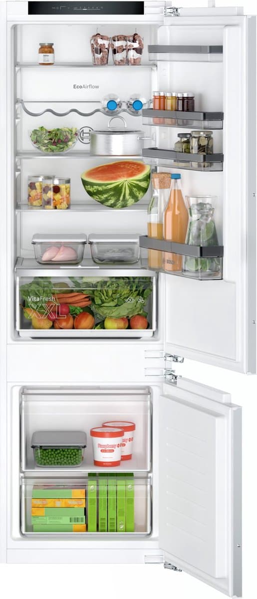 Bosch KIV87VFE0 - Serie 4 - Inbouw koel-vriescombinatie - 177.2 x 54.1 cm - 270 l - Zeer stil - Energielabel E — afbeelding 1