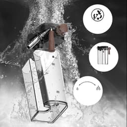 Happyment 3 in 1 Koffiemachine - Koffiezetapparaat - Koffie Apparaat - Pistonmachine - Melkopschuimer - Voor De Beste Koffie — thumbnail 4