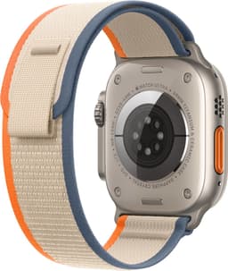 Apple Watch Ultra 2 - GPS + Cellular - 49mm - Titanium Case with Orange/Beige Trail Loop - M/L — thumbnail 3