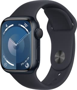 Apple Watch Series 9 - 41mm - Midnight Aluminium Case with Midnight Sport Band - S/M — thumbnail 2
