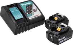 Makita DCL 181 FRGW accu stofzuiger 18 V wit + 2x accu 6.0 Ah + lader — thumbnail 4