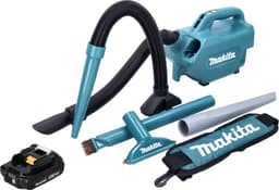 Makita DCL 184 A1 Snoerloze stofzuiger 18 V 54 mbar 0,5 l + 1x oplaadbare accu 2,0 Ah - zonder lader — thumbnail 2