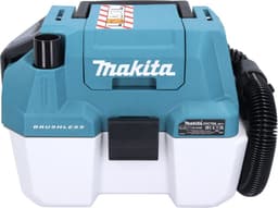 Makita DVC 750 LRT accustofzuiger LXT 18 V 67 mbar 7,5 l borstelloos + 2x accu 5,0 Ah + oplader — thumbnail 5