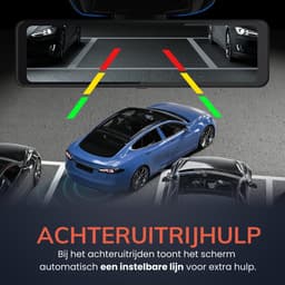 RedTiger T700 Spiegel Dashcam voor auto - Ultra 4K & 1080P - Voor en Achter Camera - WiFi en GPS - 11 Inch - Sony Camerasysteem - Nachtzicht - Parkeerbewaking - met Parkeerhulp - G Sensor - Loop opname - Full HD — thumbnail 4