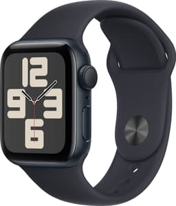 Apple Watch SE 2023 - 40mm - Midnight Aluminium Case with Midnight Sport Band - S/M — thumbnail 2