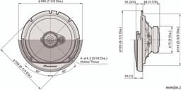 Pioneer TS-A1671F 3-weg systeem (prijs per paar3-weg systeem (prijs per paar) — thumbnail 4