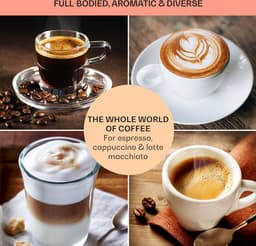 Klarstein Koffiemachine Espresso Pistonmachine met Melkopschuimer, 1,8 L Mini Espressomachine met Piston, 20 Bar Compacte RVS , 1350 W Koffiemachine voor Cappuccino, Latte en Espresso - Stoompijpje Touch LED - Coffee Machine — thumbnail 4