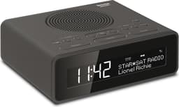 TechniSat DIGITRADIO 51 - DAB+ wekkerradio (DAB, FM, wekkerradio, wekker met twee instelbare wektijden, sluimerfunctie, slaaptimer, dimbaar display, hoofdtelefoonaansluiting) zwart — thumbnail 1