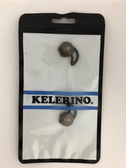 KELERINO. Anti-slip siliconen earhooks / earhoox / oorhaken geschikt voor Airpods 1 & 2 - Grijs — thumbnail 2
