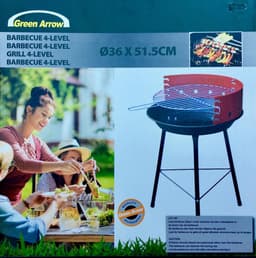 Green Arrow houtskool barbecue rond Ø31 cm — thumbnail 4