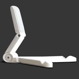 Universele Tablet / Smartphone Standaard - 4-14 Inch - iPad / Galaxy Tab Tafel Stand Houder - Wit — thumbnail 2