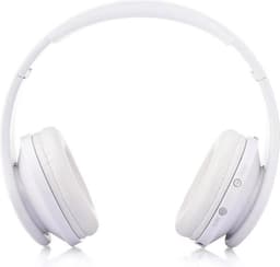 WiseQ Draadloze Koptelefoon Kinderen – Witte Bluetooth Kinderkoptelefoon met Microfoon – FM-Radio – 8u Bluetooth Geluidsdempend – Wit — thumbnail 3