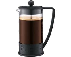 Bodum Brazil Cafetière - 8 Kops - 1,0 l - Zwart