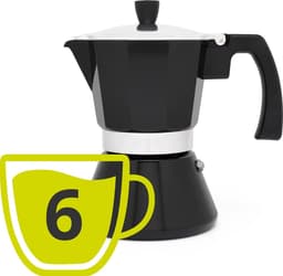 Leopold Vienna - Percolator Tivoli 6-kops zwart — thumbnail 5
