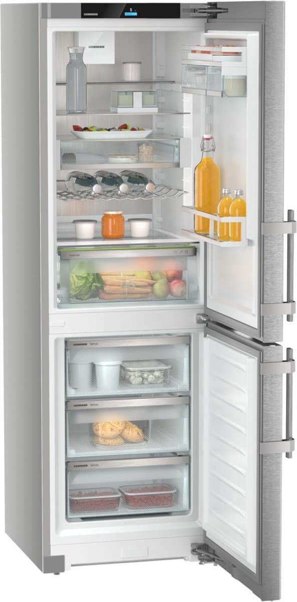 Liebherr SCNsdd 5253 Prime Vrijstaand 332 l D Zilver — afbeelding 1
