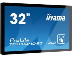 iiyama TF3222MC-B2 beeldkrant 80 cm (31.5") LED Full HD Touchscreen Zwart