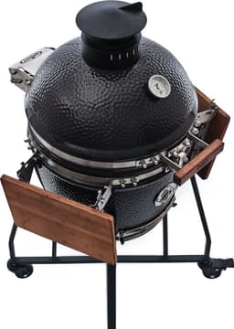 Grizzly Grills Kamado Elite Medium - Barbecue - ø39cm / ø15inch - Zwart - Compleet — thumbnail 4