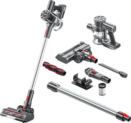 Zedar S600+ Steelstofzuiger draadloos met 4 verschillende opzetstukken - Draadloze stofzuiger - zonder zak op accu- Vacuum cleaner — thumbnail 1