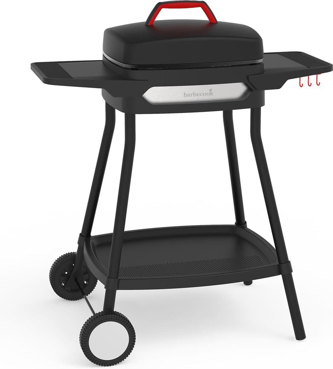 Barbecook Alexia - Elektrische bbq - Afneembare grill - Zijtafels - Wielen - 84x55x97cm — afbeelding 1