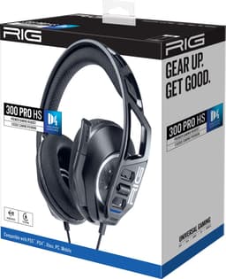 Nacon RIG 300 HSW Pro Bedrade Gaming Headset - PS5 & PS4 - Zwart — thumbnail 3