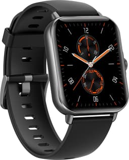 Belesy® LIBRE - Smartwatch Heren – Smartwatch Dames - Horloge – Stappenteller – Calorieën - Hartslag – Sporten - Je eigen foto als wijzerplaat - Kleurenscherm - Full Touch - Silicone – Zwart - Moederdag — thumbnail 2