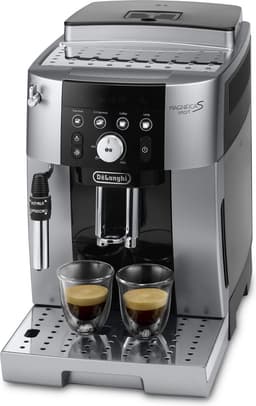 De'Longhi Magnifica S Smart ECAM250.23.SB - Volautomatische espressomachine met 4 one-touch recepten en melkstoompijpje - Zilver/zwart — thumbnail 2