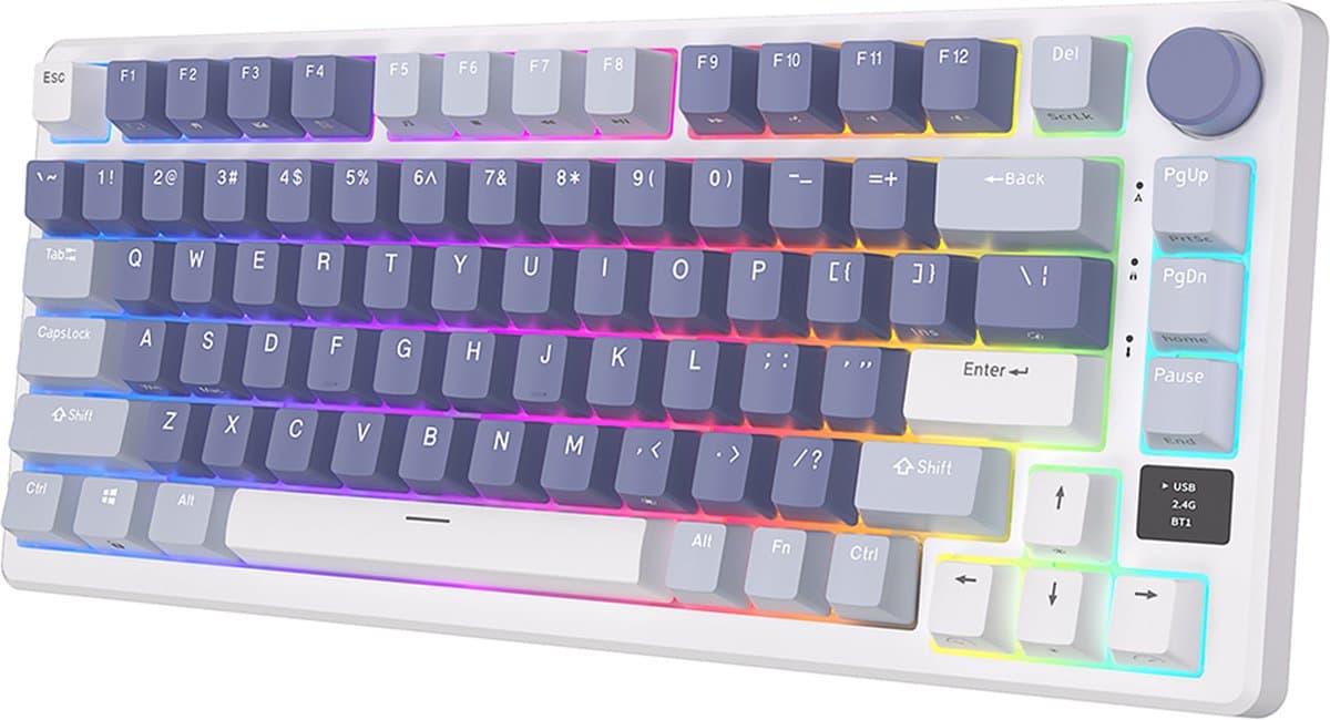 Royal Kludge M75 draadloos gaming toetsenbord — afbeelding 1