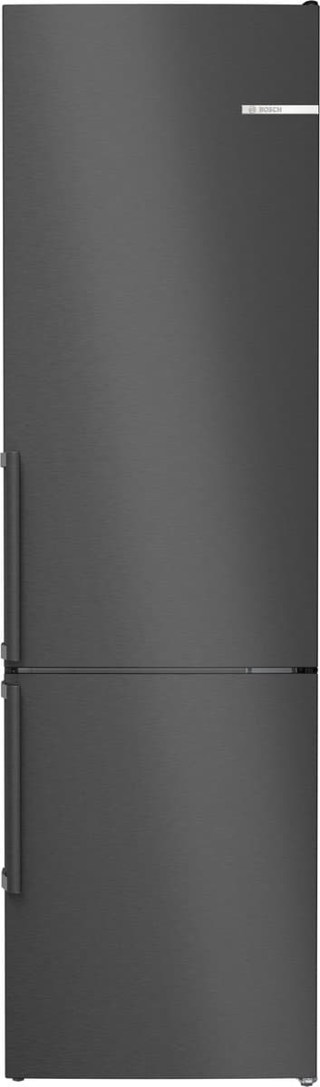 Bosch KGN39VXCT - Serie 4 - Koelkast - Koel-vriescombinatie - Zwart - Total No Frost nooit meer je vriezer ontdooien - VitaFresh houd etenswaren langer vers met extra ruime vershoudlades - Led verlichting - Energielabel C — afbeelding 1