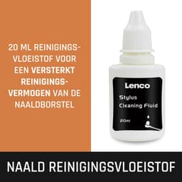 Lenco LP Schoonmaakset voor Platenspeler - Platenborstel - Vinyl en Naald Reinigingsset - Naaldborstel - TTA-6IN1 — thumbnail 2