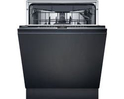 Siemens SX63EX01CE - iQ300 - Inbouwvaatwasser - Volledig integreerbaar - 60 cm - Hoog model - Zeer stil - varioSpeed Plus je vaat tot wel drie keer zo snel schoon - home connect