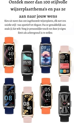 Kiraal Diva - Stijlvolle Activity Tracker - Functioneel - Android & iOS - RVS - Goud — thumbnail 4