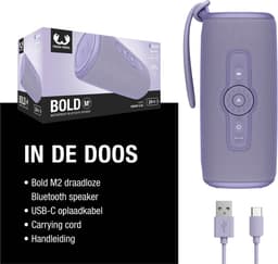 Fresh 'n Rebel Bold M2 - Waterdichte Draagbare Bluetooth Speaker - 24 uur speeltijd - Dreamy Lilac — thumbnail 5