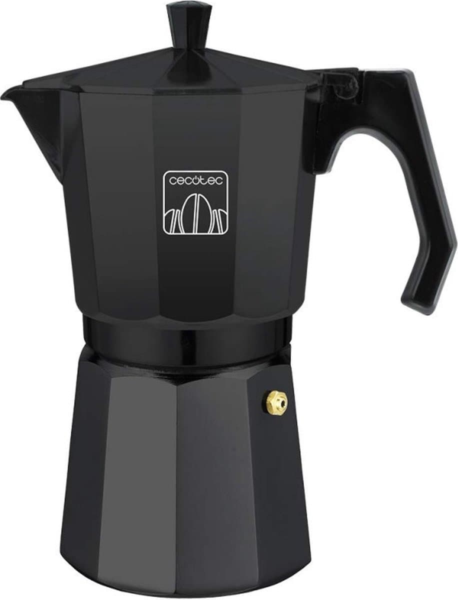 Cecotec Cafetera italiana Cafetera Italiana Cumbia Mokclassic 1200 Black — afbeelding 1